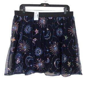 NWT Sugar & Jade Skirt Girl’s XXL Milky Way Blue The Children’s Place